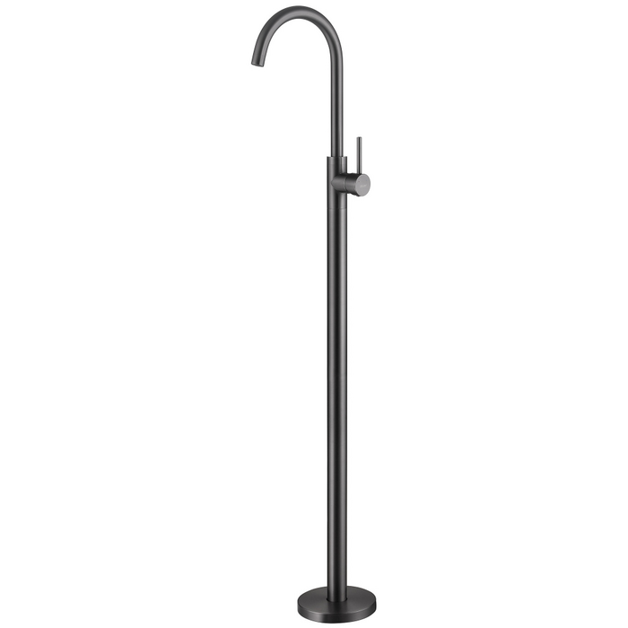 Смеситель ABBER Wasser Kreis AF8141NG напольный для раковины, никель