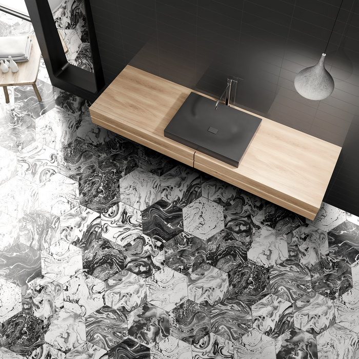 Керамогранит EBRU Shiny Hexa 23,2x26,7 *