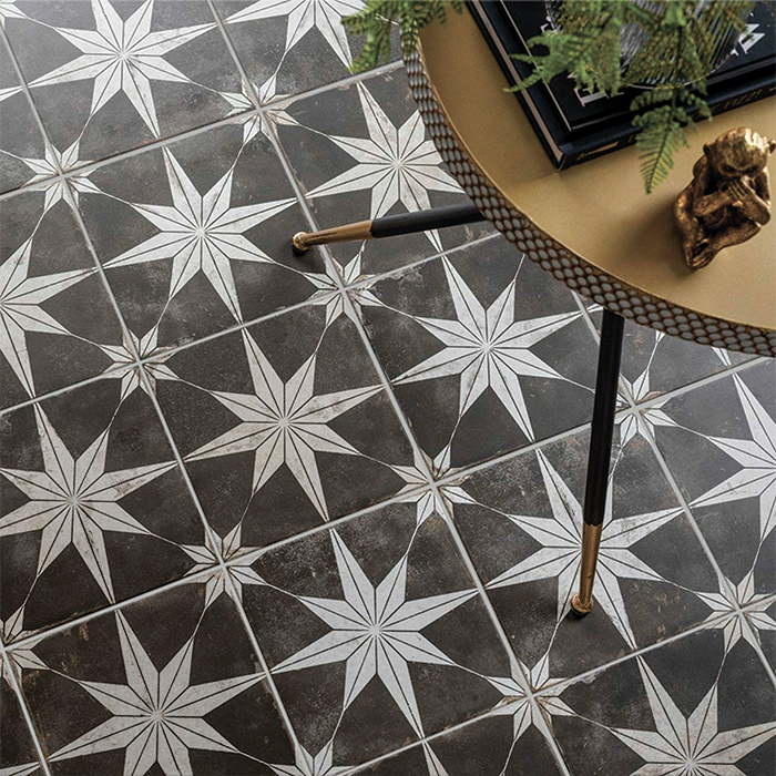 Керамогранит SCINTILLA Black Pre-cut 45x45