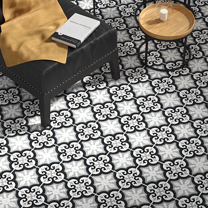Керамогранит MANISA Black Pre-cut 45x45